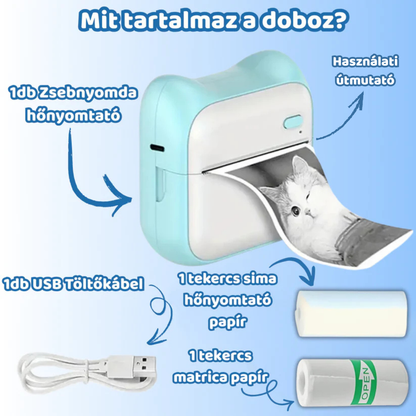 Zsebnyomda - Hordozható hőnyomtató